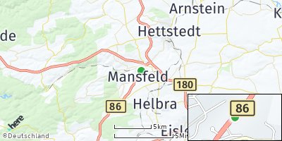 Google Map of Mansfeld