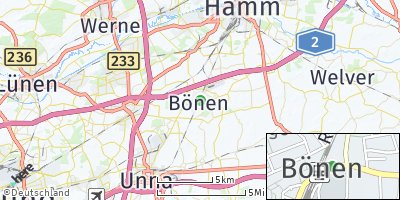Google Map of Bönen
