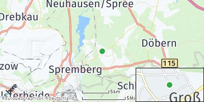 Google Map of Groß Luja
