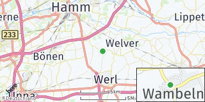 Google Map of Wambeln