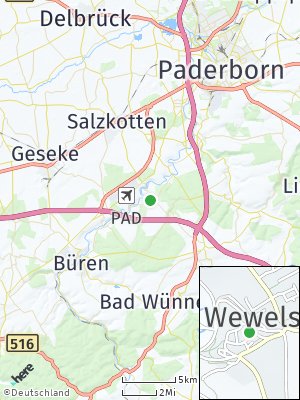 Here Map of Wewelsburg