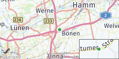 Google Map of Rottum über Hamm