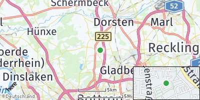 Google Map of Kirchhellen