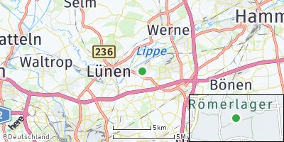 Google Map of Oberaden