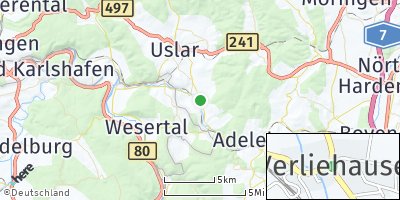 Google Map of Verliehausen
