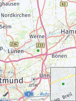 Here Map of Bergkamen