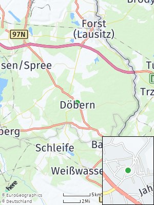 Here Map of Döbern