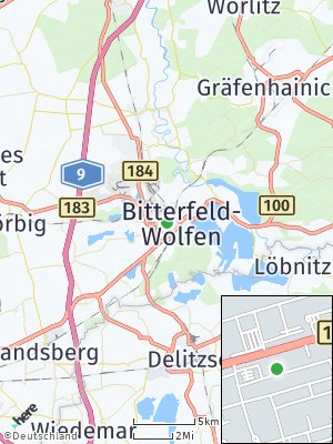 Here Map of Bitterfeld-Wolfen