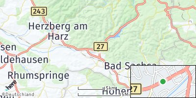 Google Map of Bad Lauterberg im Harz
