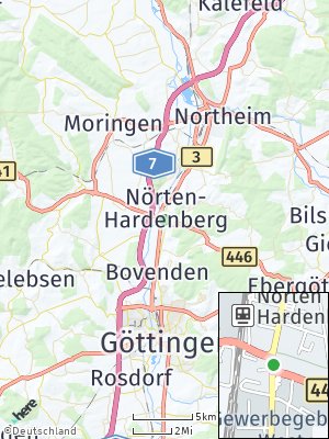 Here Map of Nörten-Hardenberg