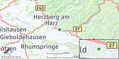 Google Map of Scharzfeld