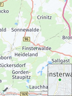 Here Map of Finsterwalde
