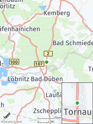 Here Map of Tornau vor der Heide