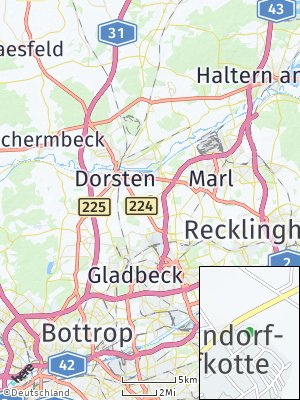 Here Map of Altendorf Ulfkotte
