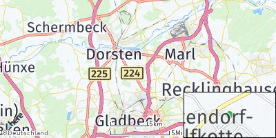 Google Map of Altendorf Ulfkotte