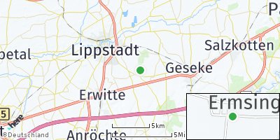Google Map of Ermsinghausen