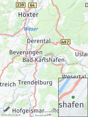 Here Map of Bad Karlshafen