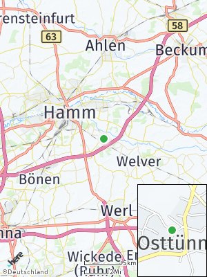 Here Map of Osttünnen