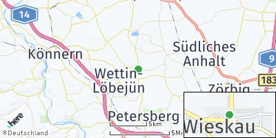 Google Map of Wieskau