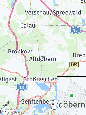 Here Map of Altdöbern