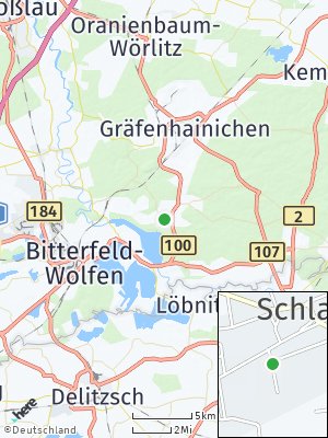Here Map of Schlaitz