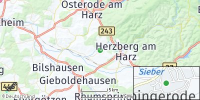 Google Map of Elbingerode