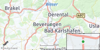 Google Map of Lauenförde