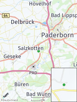 Here Map of Weltsöden