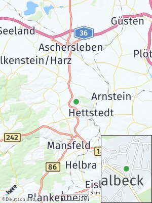 Here Map of Walbeck bei Hettstedt
