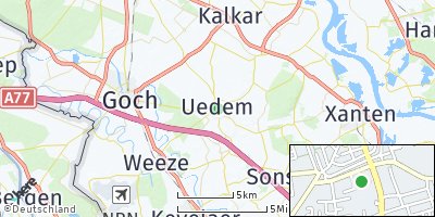 Google Map of Uedem
