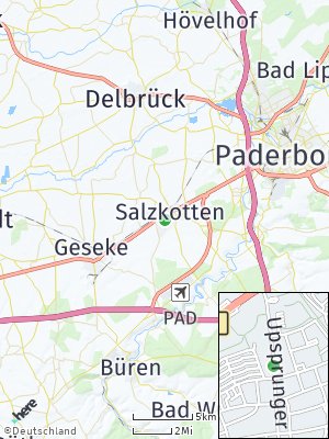 Here Map of Salzkotten