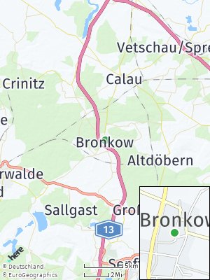 Here Map of Bronkow