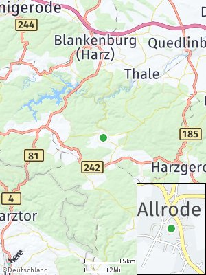 Here Map of Allrode
