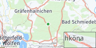 Google Map of Schköna