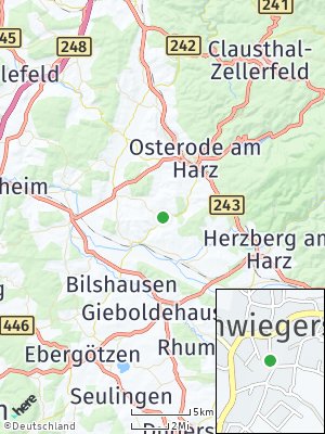 Here Map of Schwiegershausen