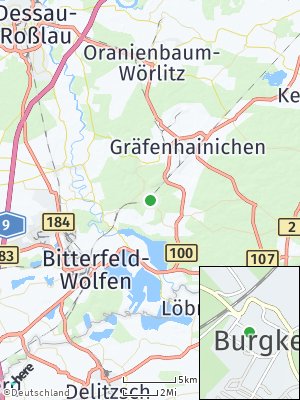 Here Map of Burgkemnitz