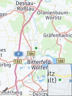 Here Map of Jeßnitz