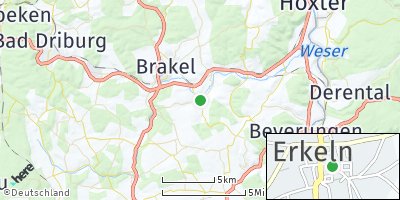 Google Map of Erkeln
