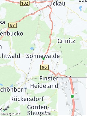 Here Map of Sonnewalde