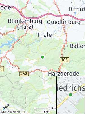 Here Map of Friedrichsbrunn