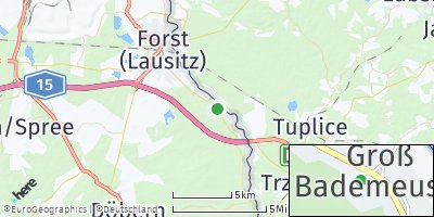 Google Map of Groß Bademeusel