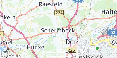 Google Map of Schermbeck