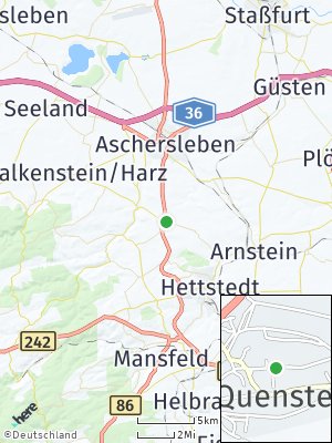 Here Map of Quenstedt