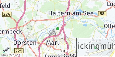 Google Map of Sickingmühle