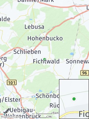 Here Map of Fichtwald