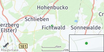 Google Map of Fichtwald