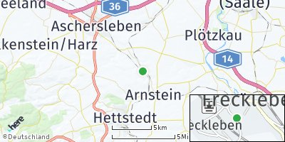 Google Map of Freckleben