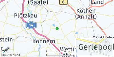 Google Map of Gerlebogk