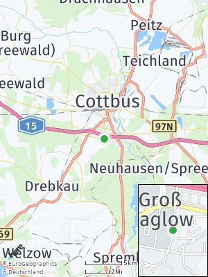 Here Map of Groß Gaglow