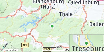 Google Map of Treseburg
